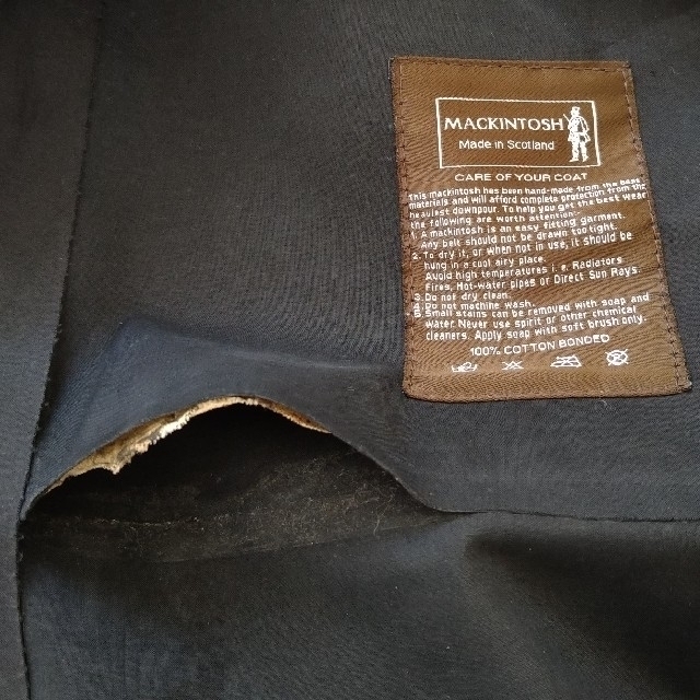 MACKINTOSH(マッキントッシュ)のRASSHY様専用:マッキントッシュ ゴム引きステンカラーコート メンズのジャケット/アウター(ステンカラーコート)の商品写真