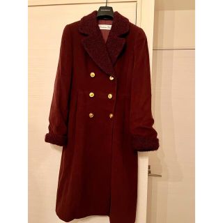 ディオール(Christian Dior) ロングコート(レディース)(ウール)の