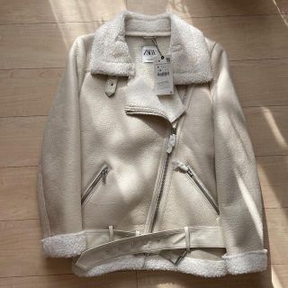 ザラ(ZARA)の新品未使用　ZARA   ライダースジャケット(ライダースジャケット)