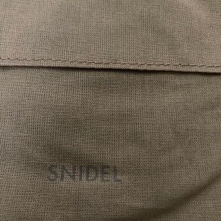 スナイデル(SNIDEL)のスナイデルsnidelマスクケース　未使用　ブラウン(ポーチ)