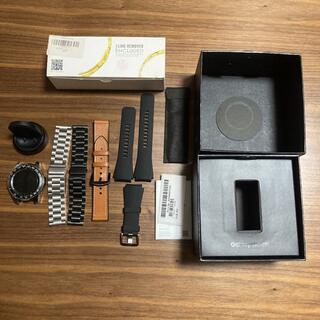 サムスン(SAMSUNG)のGalaxy Watch SM-R800 46mm シルバー【ssj様専用】(腕時計(デジタル))