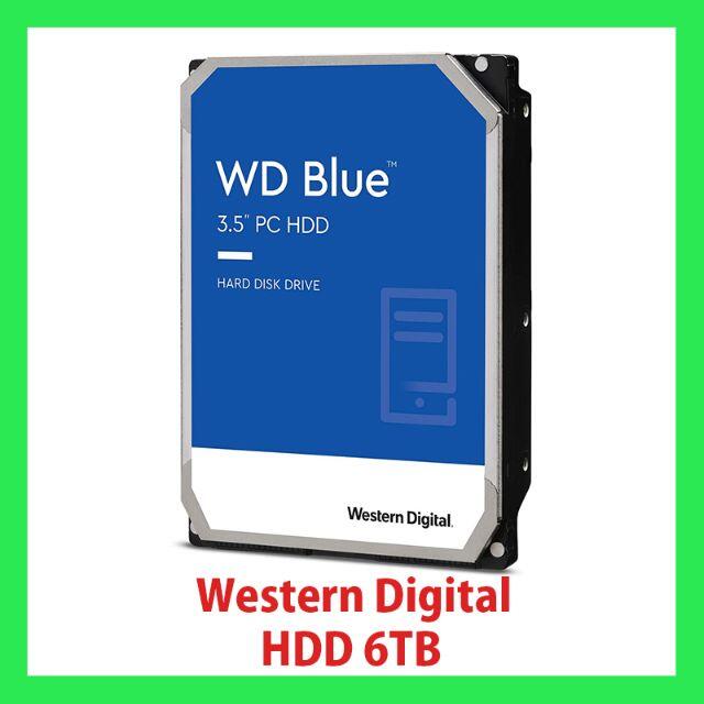 Western Digital ウエスタンデジタル 内蔵 HDD 6TB WDPCパーツ