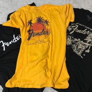 フェンダー(Fender)のfender フェンダー　Tシャツ　3枚セット(Tシャツ/カットソー(半袖/袖なし))