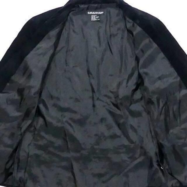 レディース レザーテーラードジャケット L 黒 10P スーツ 本革 ブレザー