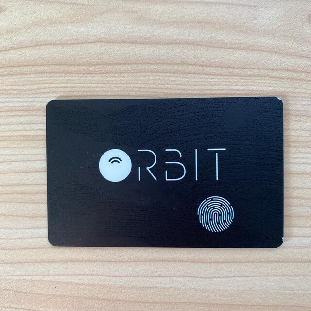 ORBIT CARD 忘れ物防止タグ スマホ/家電/カメラの生活家電(その他)の商品写真