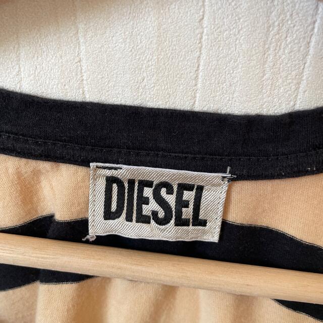 DIESEL(ディーゼル)の【DIESEL】ディーゼル　ボーダーTシャツ レディースのトップス(Tシャツ(半袖/袖なし))の商品写真