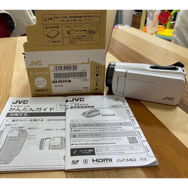 人気メーカー・ブランド
 JVCビデオカメラ ビデオカメラ　新品未使用　JVCケンウッド　ハイビジョンメモリームービー 新品未使用 カメラ 3