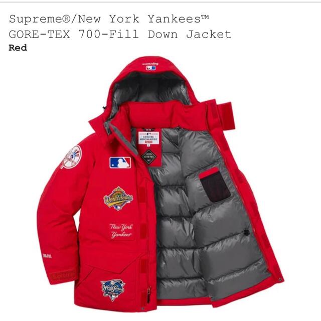 Suprem×Yankees GORE-TEX 700-Fill