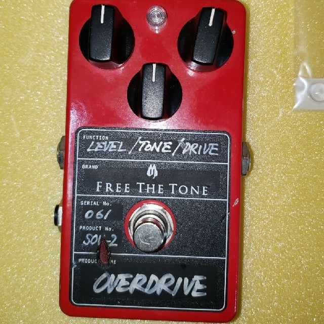 Free The Tone　SOV-2　オーバードライブ 楽器のギター(エフェクター)の商品写真