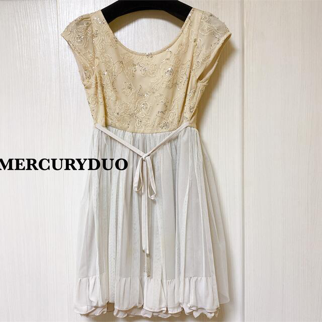 MERCURYDUO(マーキュリーデュオ)の★MERCURYDUO★ドレスワンピース レディースのワンピース(ひざ丈ワンピース)の商品写真