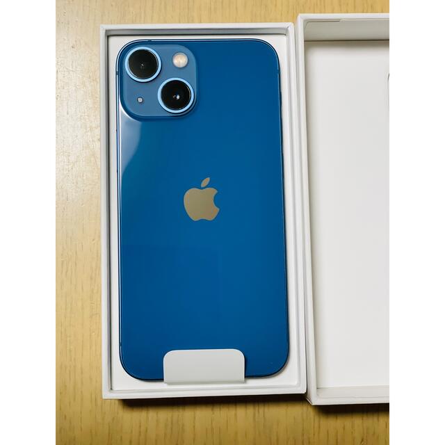 iPhone(アイフォーン)の【新品未使用】iPhone 13 mini 128GB ブルー SIMフリー スマホ/家電/カメラのスマートフォン/携帯電話(スマートフォン本体)の商品写真
