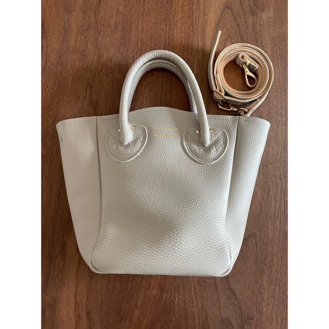 バッグYOUNG&OLSEN PETITE LEATHER TOTE トート ショルダ