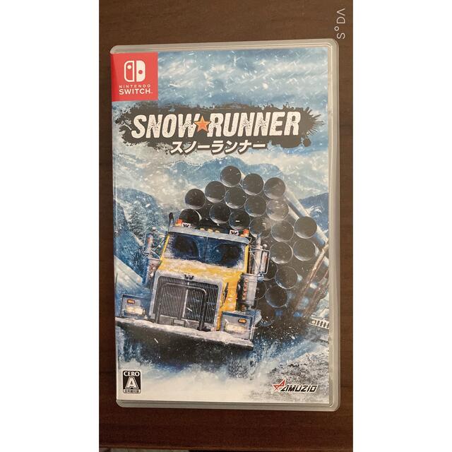 SNOW RUNNER 日本語版 スノーランナー エンタメ/ホビーのゲームソフト/ゲーム機本体(家庭用ゲームソフト)の商品写真