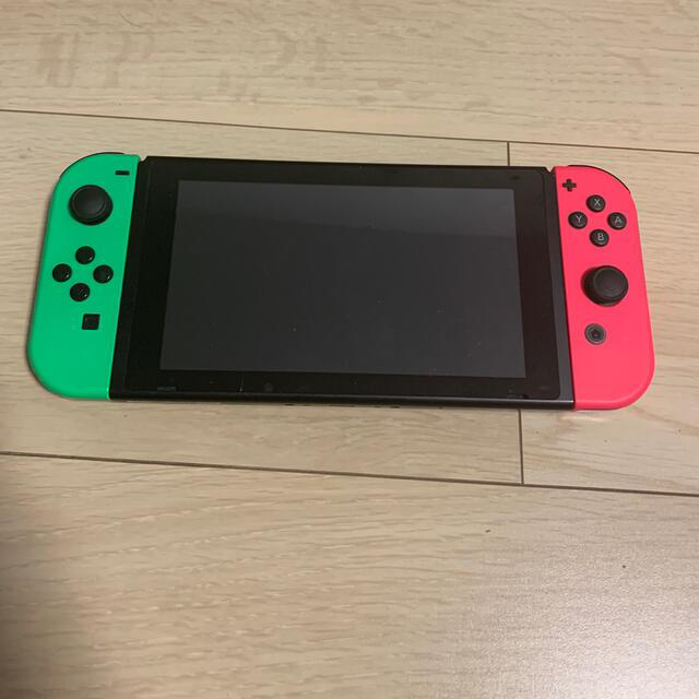 ニンテンドースイッチ　スプラトゥーン2カラー