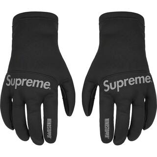 シュプリーム(Supreme)のSupreme WINDSTOPPER Gloves Black S/M(手袋)