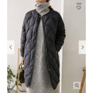 美品♪ アーバンリサーチドアーズ ダウンコート L相当 ネイビー 紺