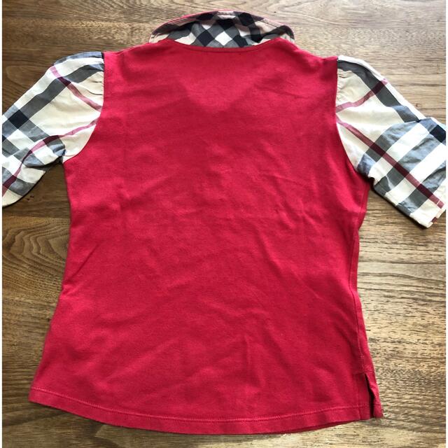 BURBERRY(バーバリー)のバーバリー ポロシャツ　140cm キッズ/ベビー/マタニティのキッズ服女の子用(90cm~)(Tシャツ/カットソー)の商品写真