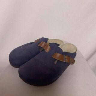 ビルケンシュトック(BIRKENSTOCK)のビルケンシュトック サンダル スウェード レザー ボストン パープル(サンダル)