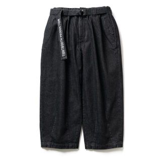 シュプリーム(Supreme)のtightbooth BAGGY SLACKSデニム ブラック(デニム/ジーンズ)