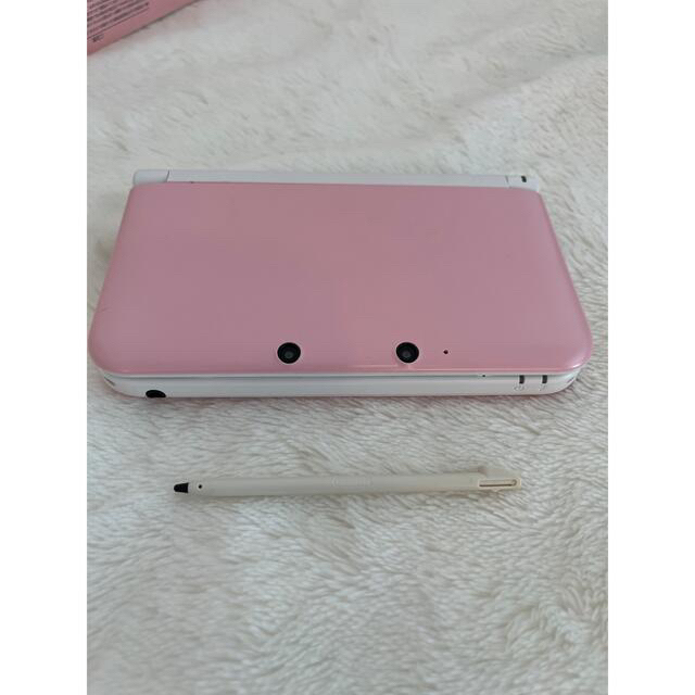 3DS  LL 本体ピンク　ACアダプタ付 3