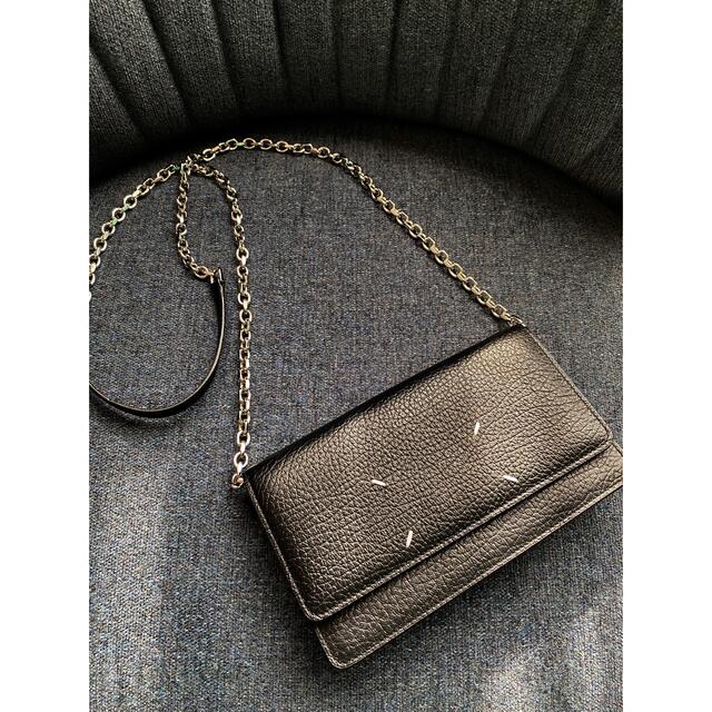 新作モデル Margiela Martin Maison - ブラック チェーンウォレット