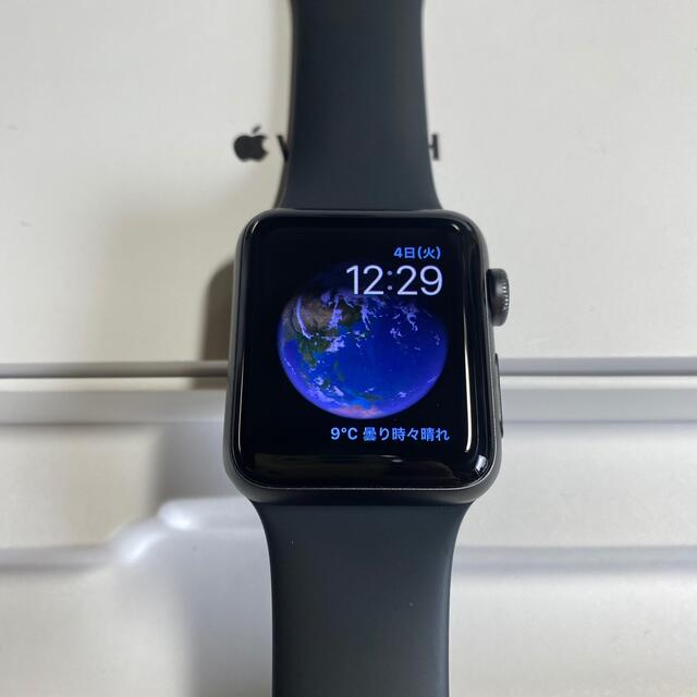 Apple Watch グレー 42mm 44mm レザー 匿名配送 毎日発送