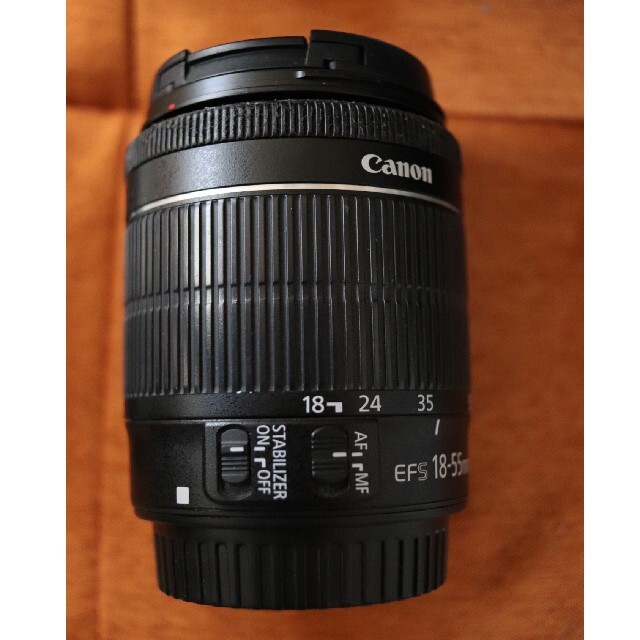 Canon(キヤノン)の【セット】Canon EOS KISS X7 EF-S18-55 IS STM スマホ/家電/カメラのカメラ(デジタル一眼)の商品写真