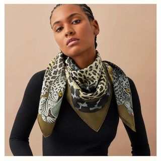 Hermes - エルメス カレ90❤️レイジー・レオパード❤️2021AW Hermes - エルメス カレ90❤️レイジー・レオパード❤️2021AW