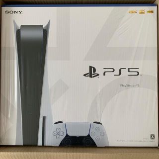 プレイステーション(PlayStation)のプレイステーション5 PS5 ディスクドライブ搭載 本体 新品 未使用 未開封 (家庭用ゲーム機本体)