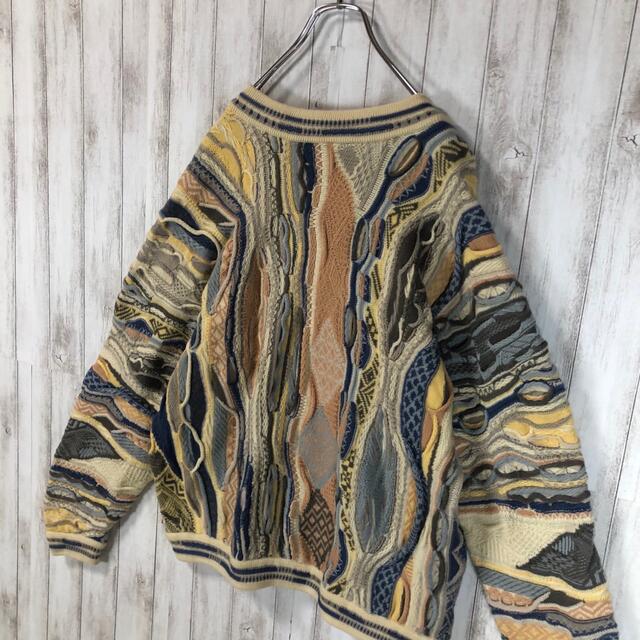 おすすめネット COOGI 旧タグ 芸術 クージー 3D カーディガン Cボタン