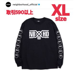 ネイバーフッド(NEIGHBORHOOD)のNEIGHBORHOOD BOUNTY HUNTER LS BLACK XL(Tシャツ/カットソー(七分/長袖))