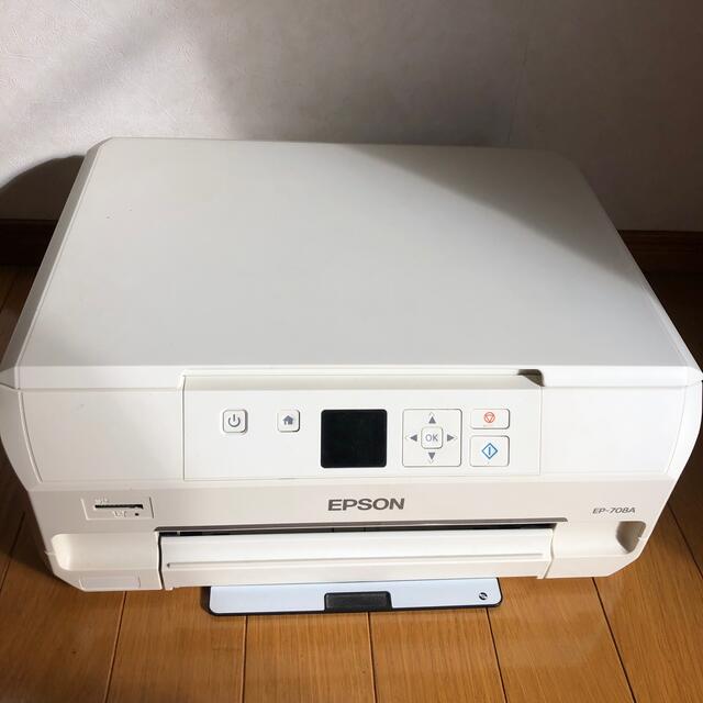 EPSON(エプソン)のEPSON プリンター　ＥＰ－７０８A ジャンク スマホ/家電/カメラのPC/タブレット(PC周辺機器)の商品写真