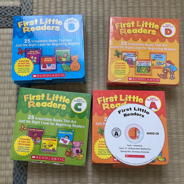 First Little Readers 絵本100冊　CD3枚