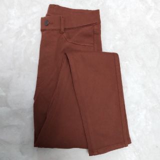 ユニクロ(UNIQLO)のUNIQLO　ヒートテックパンツ(BROWN)(スキニーパンツ)