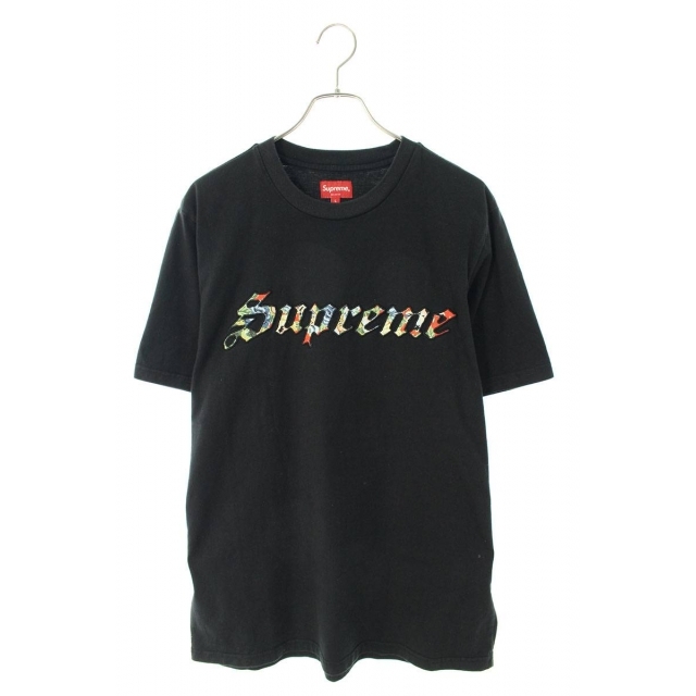 Supreme®︎  /  アップリケ Tシャツ 【白ストライプ】