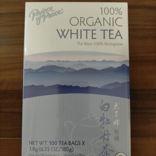 オーガニック　ホワイトティー　白茶　100包(茶)