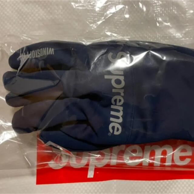 Supreme(シュプリーム)のSupreme WINDSTOPPER Gloves Navy M/L メンズのファッション小物(手袋)の商品写真