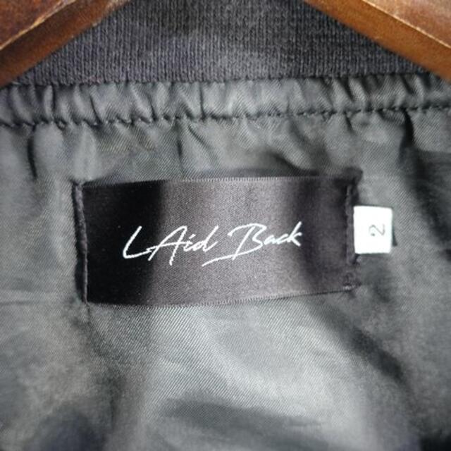 LAID BACK WATER PROOF MA-1 STYLE JACKET