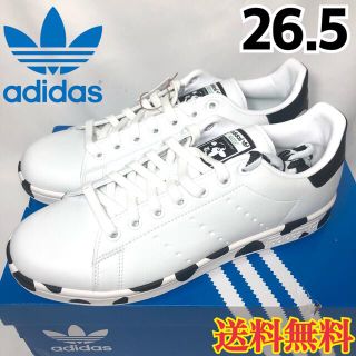 アディダス(adidas)の【新品】アディダス スタンスミス ゴルフ 牛柄 カウプリント 26.5(スニーカー)