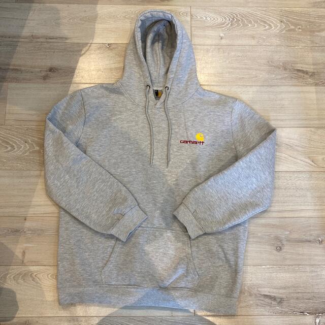 carhartt(カーハート)のcarheart パーカー　XL グレー メンズのトップス(パーカー)の商品写真