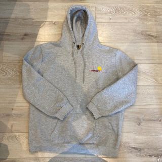 カーハート(carhartt)のcarheart パーカー　XL グレー(パーカー)