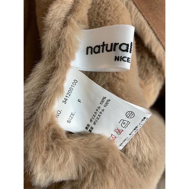 natural couture(ナチュラルクチュール)のnatural couture NICE CLAUP コート レディースのジャケット/アウター(毛皮/ファーコート)の商品写真