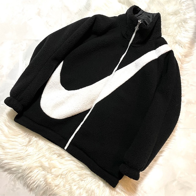 本物　M　NIKE ナイキ ビッグスウォッシュ ボア ジャケット