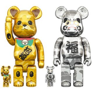 メディコムトイ(MEDICOM TOY)のyasuさん専用ページです。BE@RBRICK BAPE 招き猫 ×2セット(フィギュア)