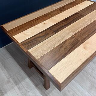 無垢板　天板　天然木　木製(ローテーブル)