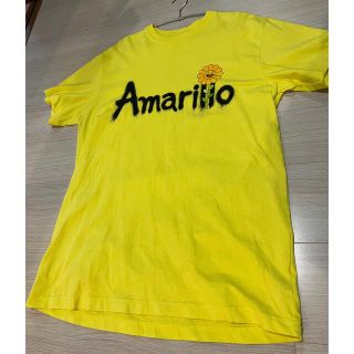 Jバルヴィン×村上隆★Amarillo スプレーフラワープリントTシャツ