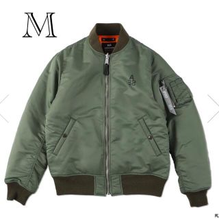 MINEDENIM x WIND AND SEA Reversible MA-1(ミリタリージャケット)