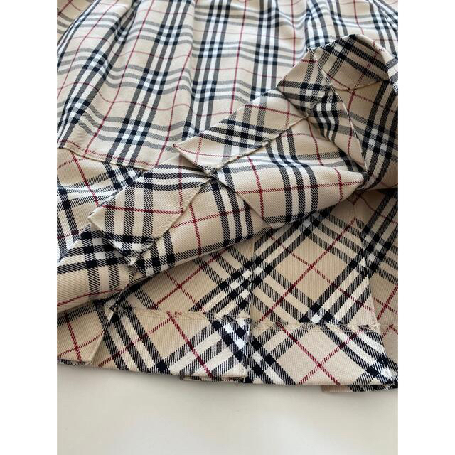 BURBERRY(バーバリー)の【新品】バーバリー✴︎ノバチェック柄 ひざ丈 台形 スカート 160サイズ キッズ/ベビー/マタニティのキッズ服女の子用(90cm~)(スカート)の商品写真