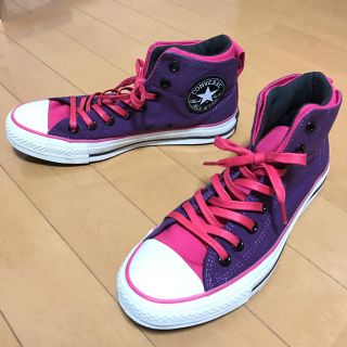 コンバース(CONVERSE)のお値下げ中★美品！コンバース ハイカットスニーカー25㎝(スニーカー)