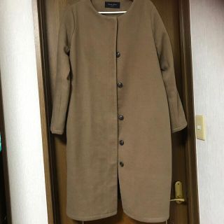 ショコラフィネローブ(chocol raffine robe)のコート　モカブラウン(ロングコート)